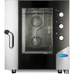 Maxima Dampf-Kombi-Backofen - geeignet für 7 1/1 GN-Bleche - Analog - 400V