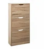 5 FIVE Schuhregal 60 x 118 x 24 cm braun