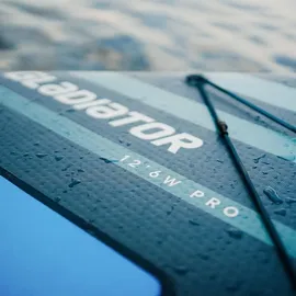 Gladiator PRO 12'6" x 34" SUP Board Set 2026 blau