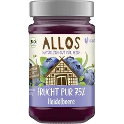 Allos Heidelbeere Frucht Pur bio