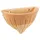 Dehner Terrakotta-Blumentopf Wandhänger Fermo, antik-terrakotta, ca. B30/H20/T18 cm