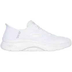 Skechers  Damenschuhe Slipper Go Walk Arch Fit Schuhe SLIP-INS 125319 125319 WHT  in Weiss, 38