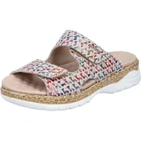 Rieker Damen V2292 Pantolette, Mehrfarbig, 43 EU