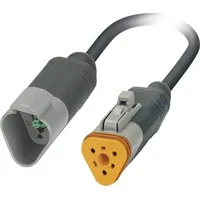 Phoenix Contact 1415004 Sensor-/Aktor-Steckverbinder, konfektioniert Stecker, gerade, Buchse, gerade