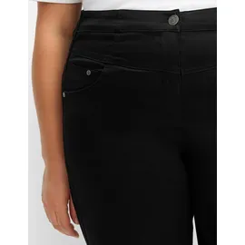 sheego Stretch-Hose in schwarz | Gr.: 56