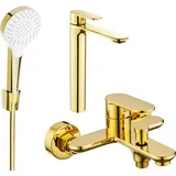 Mexen Milo R05 Badewannenset Gold