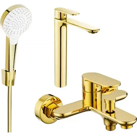 Mexen Milo R05 Badewannenset Gold