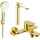 Mexen Milo R05 Badewannenset Gold