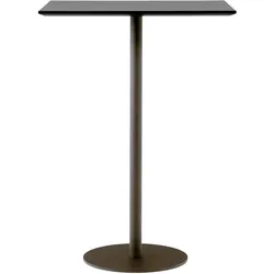 &Tradition In Between SK21 Stehtisch, höhe 102 cm, bronzed / fenix schwarz laminat