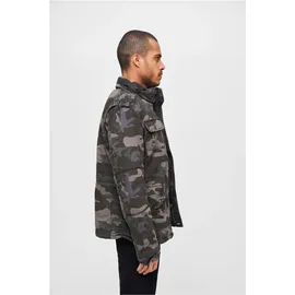 Brandit Textil Britannia Winter Jacket darkcamo S