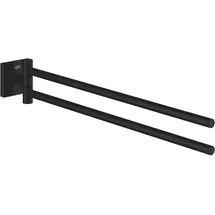 Grohe Start Cube Handtuchhalter 2-armig Mattschwarz 409762430