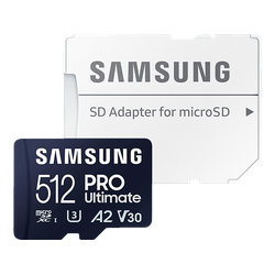 SAMSUNG PRO Ultimate, Micro-SD Speicherkarte, 512 GB, 200 MB/s