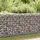 vidaXL Steinkorb Gabione mit Deckeln 100 × 100 × 30 cm