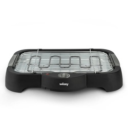 Wëasy Barbecue Electrique BBQ GBE40, Multifunktionaler Tischgrill, Innen-/Außengebrauch, Regulierbarer Thermostat, Fleisch Gemüse Fisch