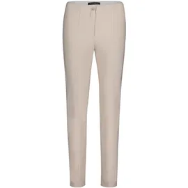 Betty Barclay Bügelfaltenhose Slim Fit Beige/Grau 46