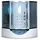 auq2a Dusche Hydromassagedusche Massageduschkabine Glaskabine Duschkabine 156x156 cm,