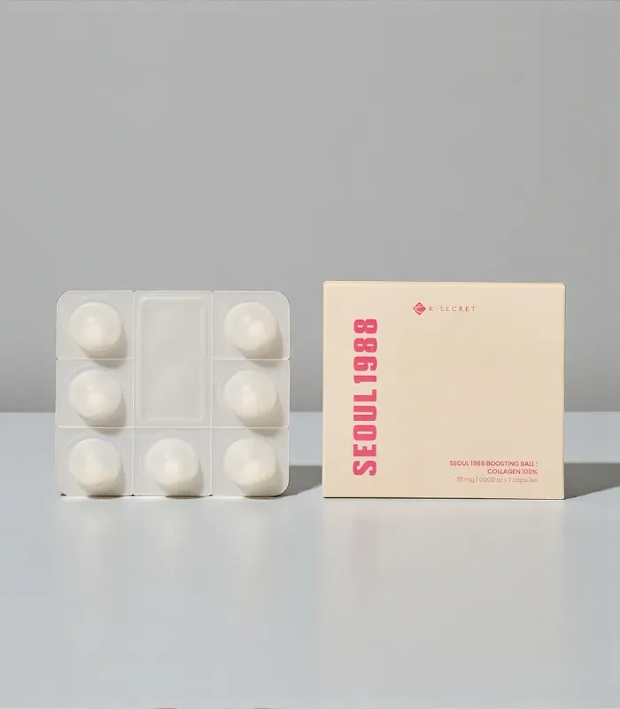 K-SECRET SEOUL 1988 Boosting Ball Collagen 100% – Collagen Pflege 35mg