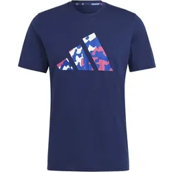 ADIDAS Herren Shirt TR-ES+ BL LOG T, DKBLUE, S