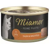 Miamor Feine Filets Thunfisch & Wachtelei 100 g