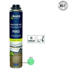 Bostik Montage Pro Flachdach B1 P965 1K PU Schaum 800ml NBS Dose hellgrün