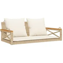 vidaXL Hängebank 109 x 62 x 40 cm Beige