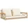 vidaXL Hängebank 109 x 62 x 40 cm Beige