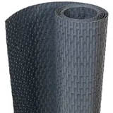 vidaXL Balkonverkleidung 600 x 90 cm Anthrazit Rattan