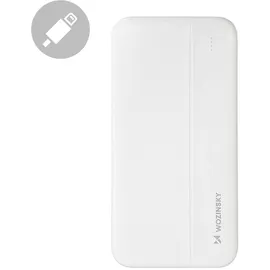 wozinsky Powerbank 10000mAh 2 x USB wei (WPBWE1) - Weiß/Schwarz