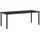 vidaXL Gartentisch 200 x 80 x 73 cm Schwarz