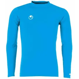 Uhlsport Distinction langarm Funktionsshirt cyan 116
