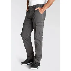 MAN'S WORLD Cargohose Regular Grau 54
