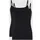 SKINY Advantage Micro Spaghettishirt Schwarz 40