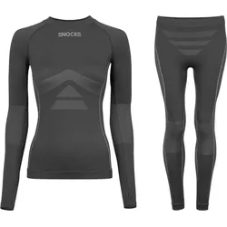 THERMOUNTERWÄSCHE DAMEN grau XS