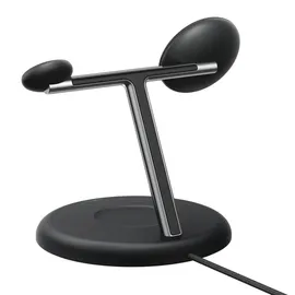 Belkin UltraCharge 25W Qi2 3in1 Charging Stand Black - Schwarz