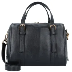 Fossil Carlie Handtasche Leder 26 cm schwarz