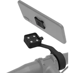 Oxford Handyhalter Lenkerhalterung mit Arm zum Befestigen am Lenker, passend für 31, 8 mm und 25