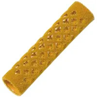 Comair Metallwicklerlang lang 65mm Ø 13mm orange beflockt 12er Beutel