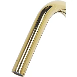 Beliani Beliani, Küchenarmatur, Wasserhahn 3- Loch Waschtischarmatur Messing Gold