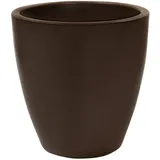 Wellhome Runder Blumentopf 40 x 40 cm Bronze