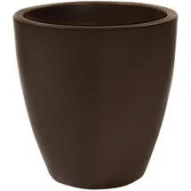 Wellhome Runder Blumentopf 40 x 40 cm Bronze