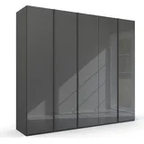Rauch Drehtürenschrank Skat Meridian 251 x 235 x 63 cm Grau