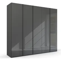 Rauch Drehtürenschrank Skat Meridian 251 x 235 x 63 cm Grau