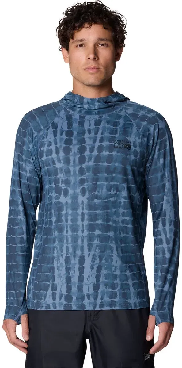 Mountain Hardwear M Crater Lake Hoody adriatic blue prismatic print (446) XL