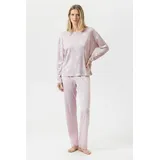 MEY Pretty Dots Pyjama Gepunktet Pink 40