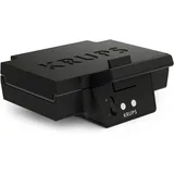 Krups Sandwichmaker, für perfekt zubereitete Sandwichtoasts in Dreiecksform, antihaftbeschichtete Platten, leichte Reinigung, kein Anbrennen, Temperaturkontrollleuchte, 850 W, 31,6x15,5x29,5cm, FDK451