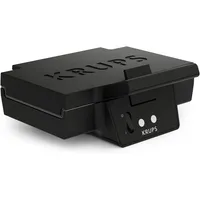 Krups Sandwichmaker, für perfekt zubereitete Sandwichtoasts in Dreiecksform, antihaftbeschichtete Platten, leichte Reinigung, kein Anbrennen, Temperaturkontrollleuchte, 850 W, 31,6x15,5x29,5cm, FDK451