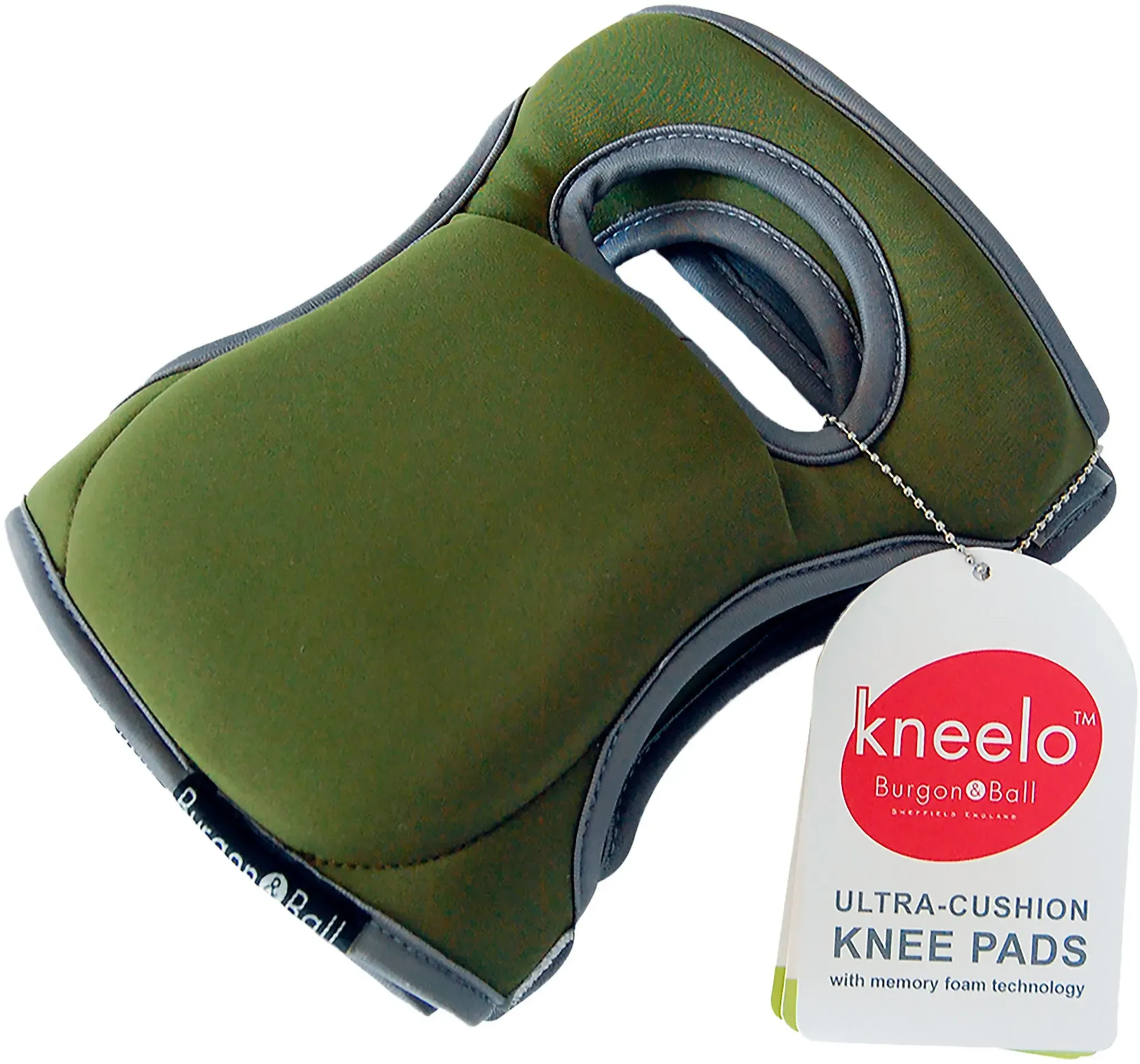 Burgon and Ball Kniepads Kneelo, moos