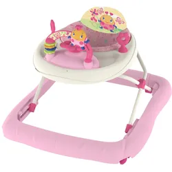 Lauflernhilfe BRIGHT STARTS "JuneBerry Walk-a-boutTM" Lauflernhilfen rosa Kinder Lauflernwagen mit Licht und Sound