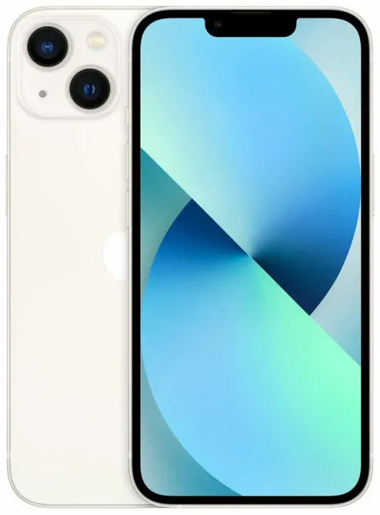 Smartphone Apple iPhone 13 6,1" A15 4 GB RAM 128 GB Weiß starlight