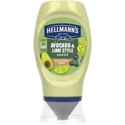 Hellmann"s Avocado & Lime Style Sauce 250ML'